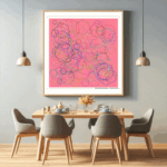 211 hexagons gleamingnavy areflectionofwhim dining room