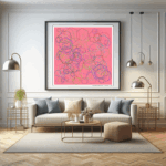 211 hexagons gleamingnavy areflectionofwhim living room