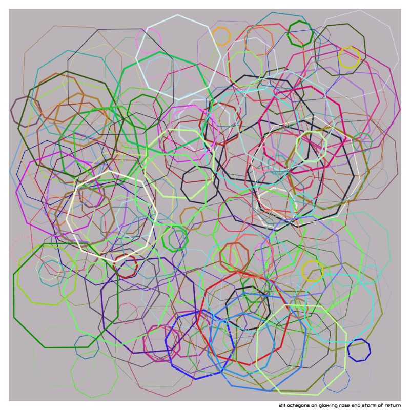 211 octagons glowingroseandstormofreturn