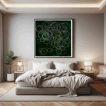 215 heptagons airidescentblackthroughmelody bedroom