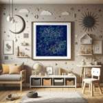 217 stars mutedchocolateandgleamofmirage childrens room