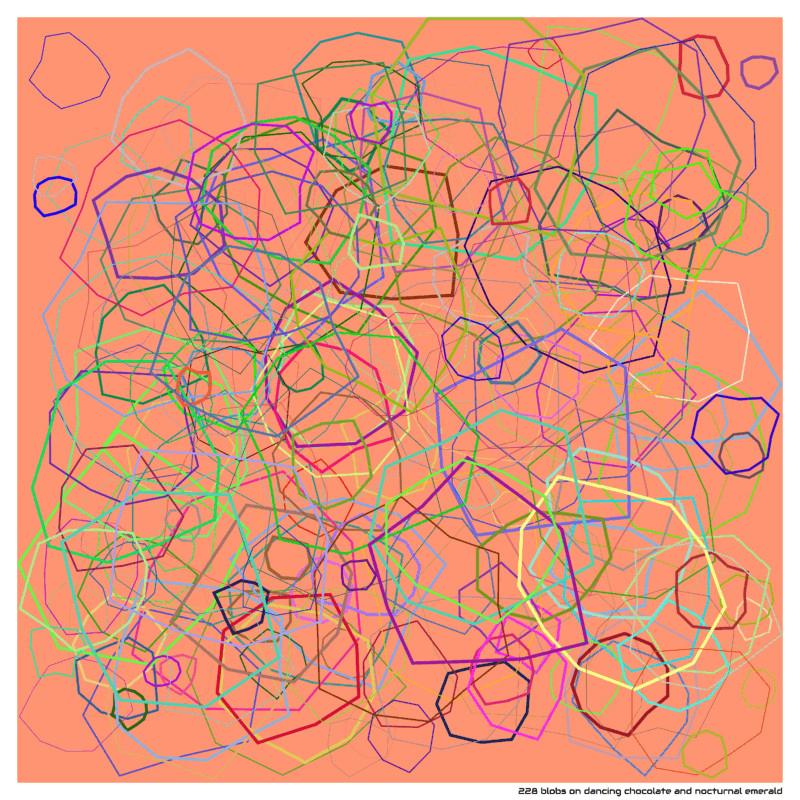 228 blobs dancingchocolateandnocturnalemerald