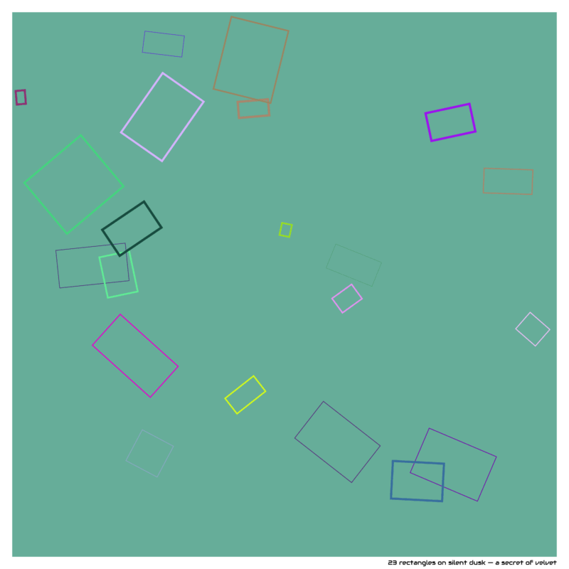 23 rectangles silentdusk asecretofvelvet