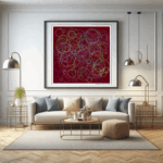 231 decagons iridescentduskinfinity living room