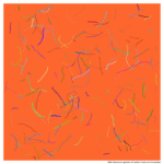 238 ribbons gardenofradiantduskandturquoise