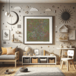239 squares salmonandroseininfinity childrens room