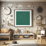 24 decagons stormandthecanvassglow childrens room