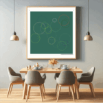 24 decagons stormandthecanvassglow dining room