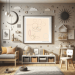 24 ellipses paleroseandburnishedgraphite childrens room