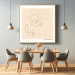 24 ellipses paleroseandburnishedgraphite dining room