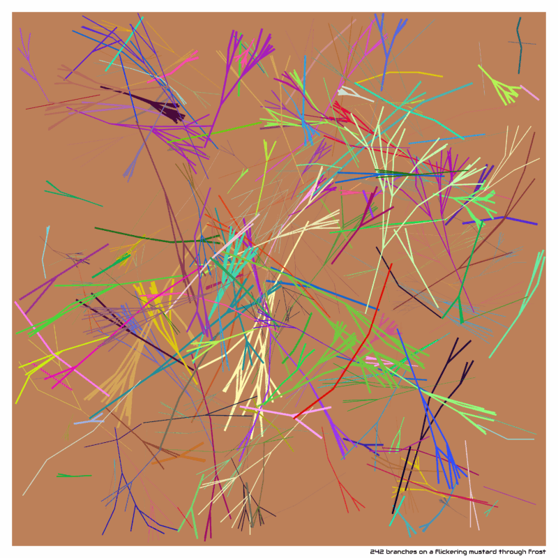 242 branches aflickeringmustardthroughfrost