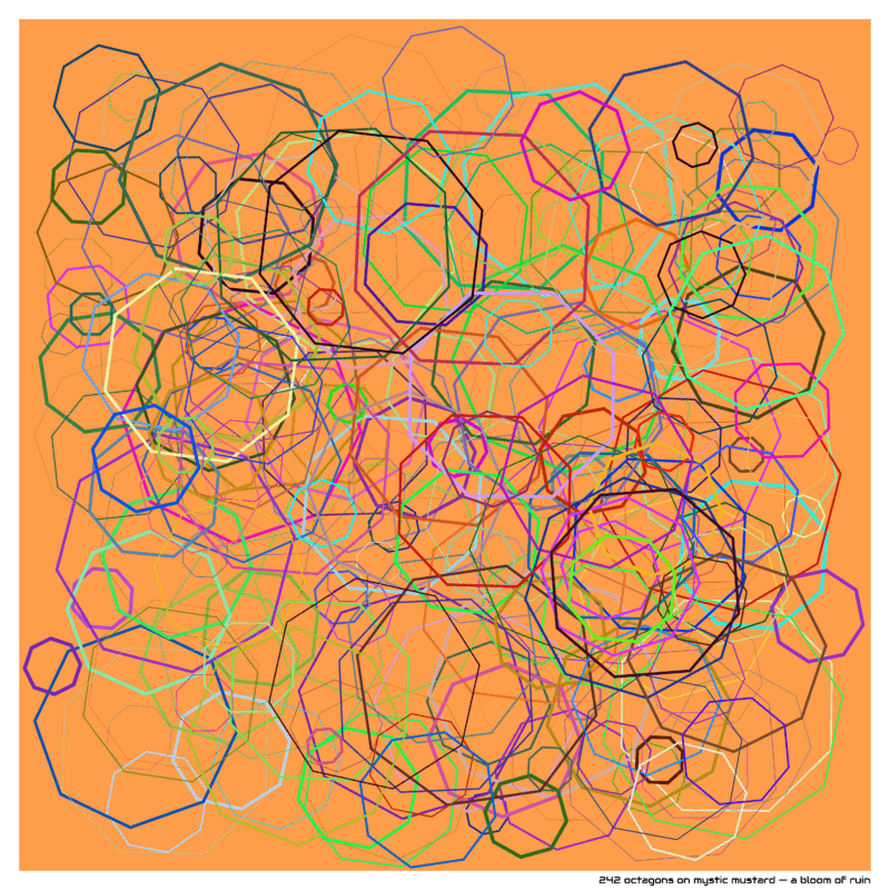 242 octagons mysticmustard abloomofruin