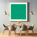 247 swooshes limeandgarnetinsymphony dining room