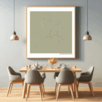 25 arcs glazedbubblegumandbrightlemon dining room