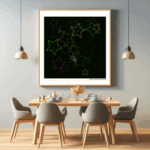 26 stars opalescentblackchasingdust dining room