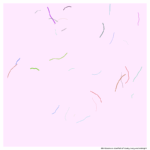 29 ribbons dustfallofdustyivoryandmidnight