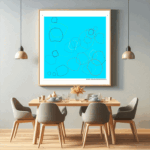 31 blobs mellowaquaofstillnessandconviction dining room