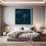 31 spirals limeinsidedeepturquoise bedroom
