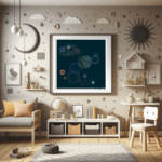 31 spirals limeinsidedeepturquoise childrens room
