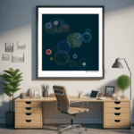 31 spirals limeinsidedeepturquoise office