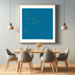 32 trapezoids luminousmistwithasignal dining room