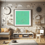 35 circles lucidceruleanfromtrace childrens room