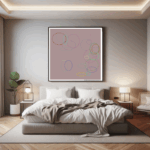 35 ellipses glanceoffrozenashandpowderpink bedroom