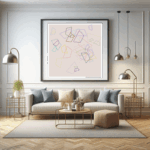39 trapezoids mistyroseandlonelypewter living room