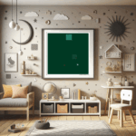 4 tiles lucidhazelandvividfog childrens room