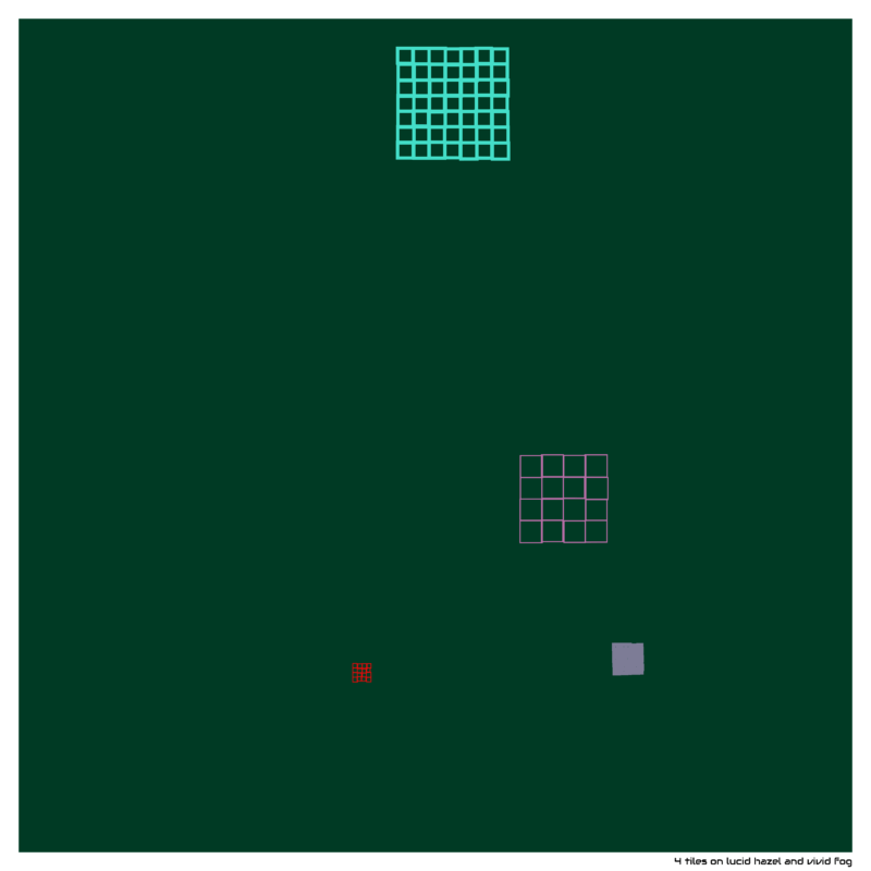 4 tiles lucidhazelandvividfog