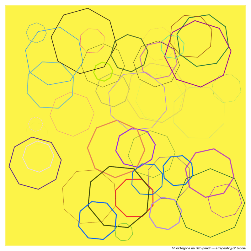 41 octagons richpeach atapestryofbloom