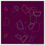 42 trapezoids mistyobsidianandhollowpewter
