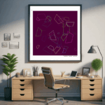 42 trapezoids mistyobsidianandhollowpewter office