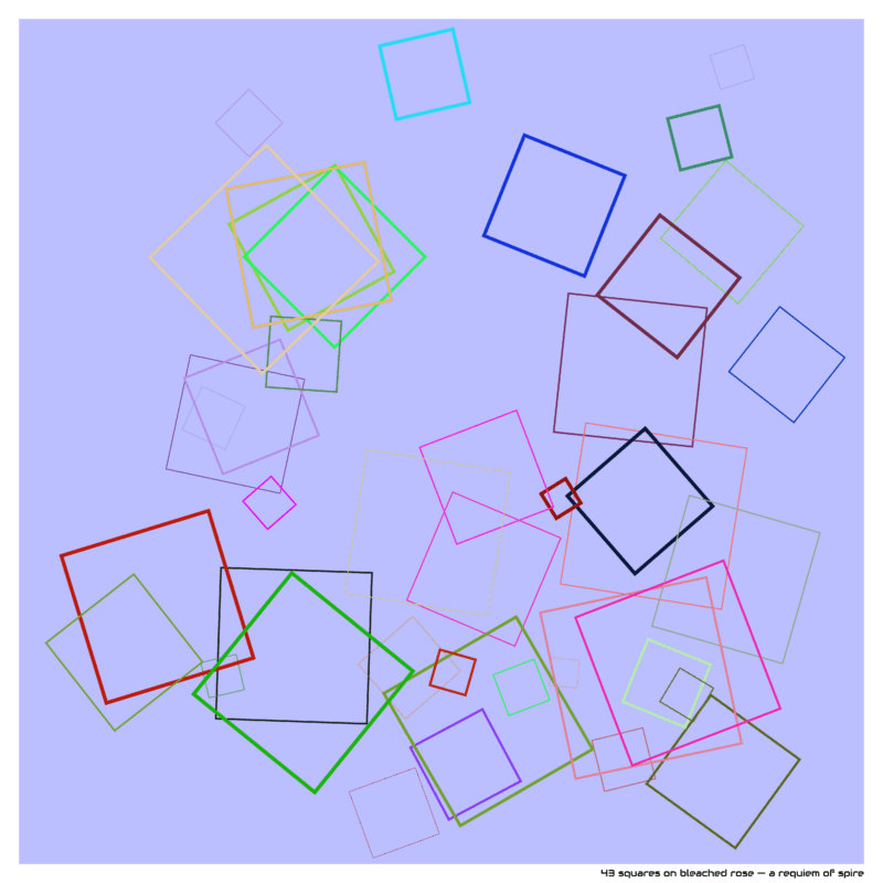 43 squares bleachedrose arequiemofspire