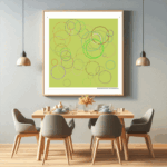 45 dodecagons apricotoveremergingsalmon dining room