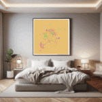45 fractals burnishedapricotandflickeringgold bedroom