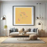 45 fractals burnishedapricotandflickeringgold living room