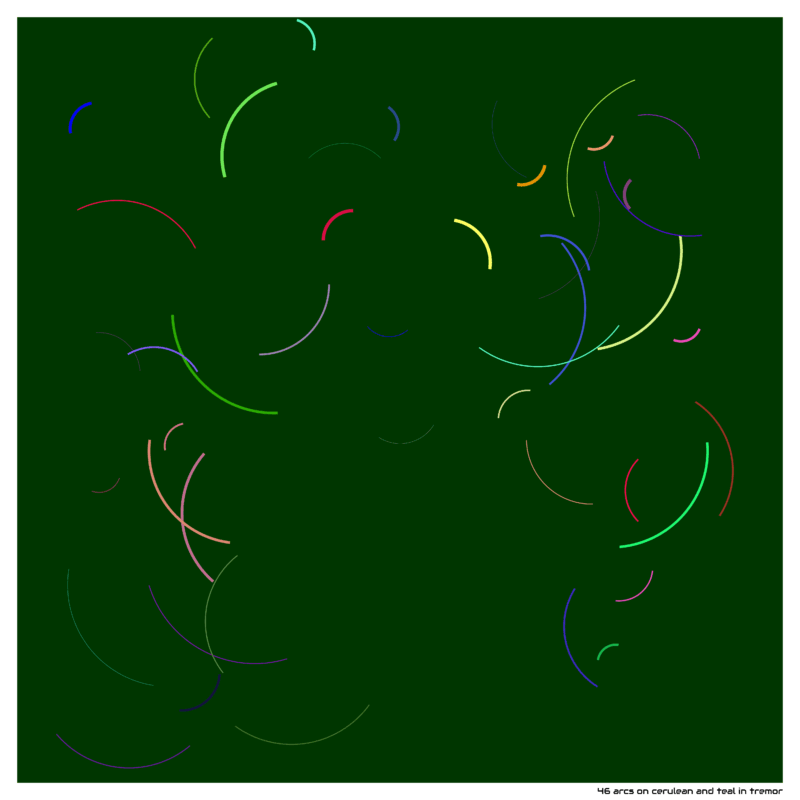 46 arcs ceruleanandtealintremor