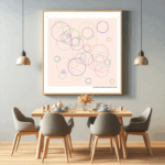 46 dodecagons glowingivoryandglowingmidnight dining room