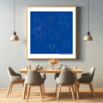 46 triangles gleamingturquoiseoftherequiem dining room