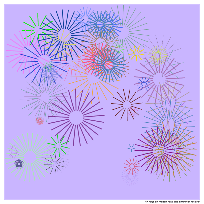 47 rays frozenroseandshrineofreverie