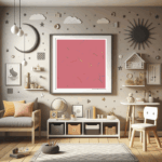 48 tendrils pewterontranslucentgold childrens room