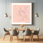51 lines petalofflickeringroseandbronze dining room