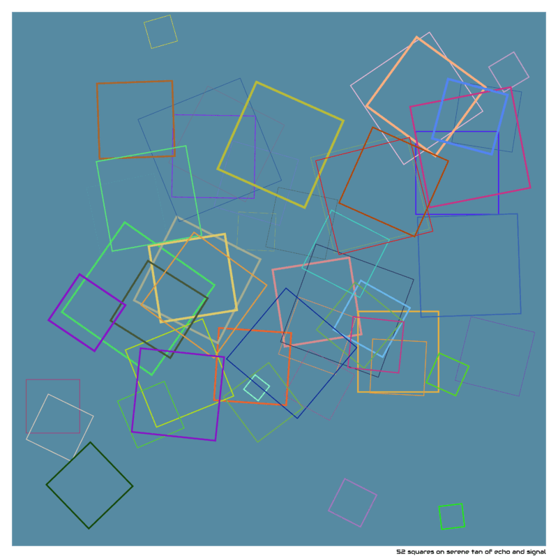 52 squares serenetanofechoandsignal