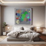 55 mazedisks opalescentgray arequiemofstar bedroom