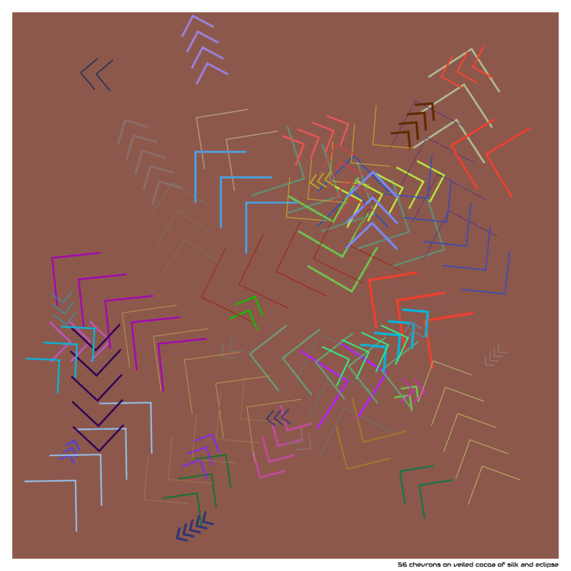 56 chevrons veiledcocoaofsilkandeclipse