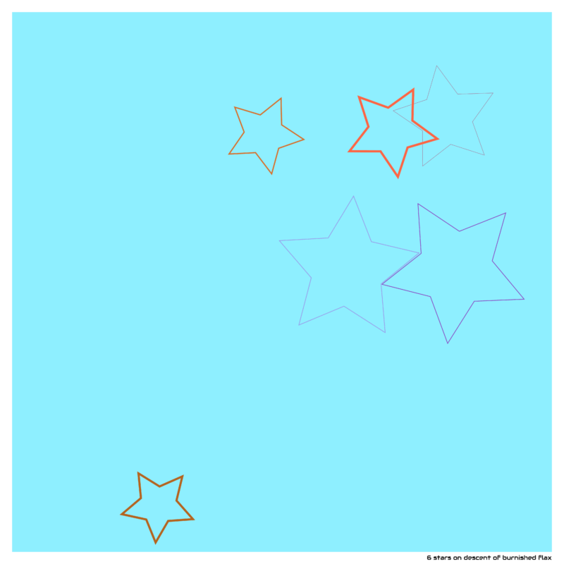 6 stars descentofburnishedflax