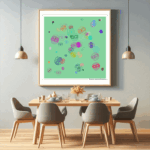 60 twists aglazedbluethroughgarden dining room