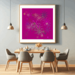 61 nerves stillnessofradiantbrickandfuchsia dining room