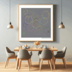 63 hexagons hollowgrayandsoothingspace dining room